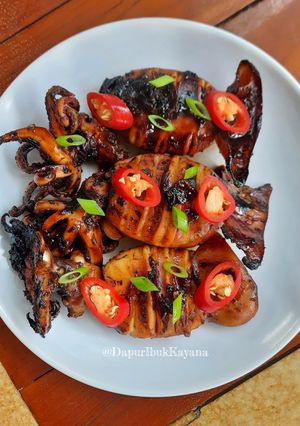 Foto resep 1109. Cumi Bakar Kecap