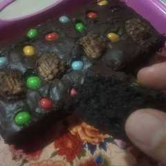 รูปของ Fugdy brownies shiny crust