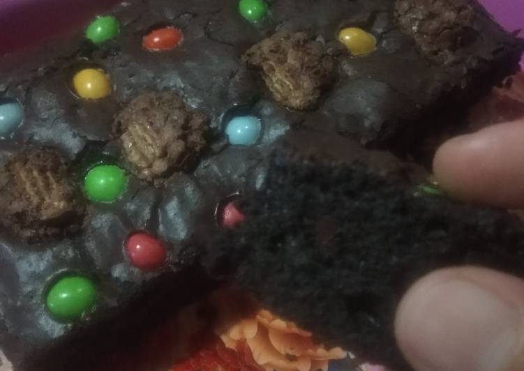 Bumbu Fugdy brownies shiny crust | Cara Buat Fugdy brownies shiny crust Yang Sedap