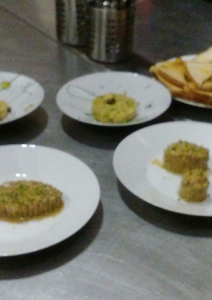 Una foto de Salmon Tartar
