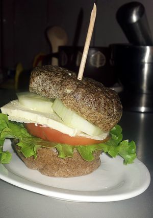 Una foto de Hamburguesa "low carb"