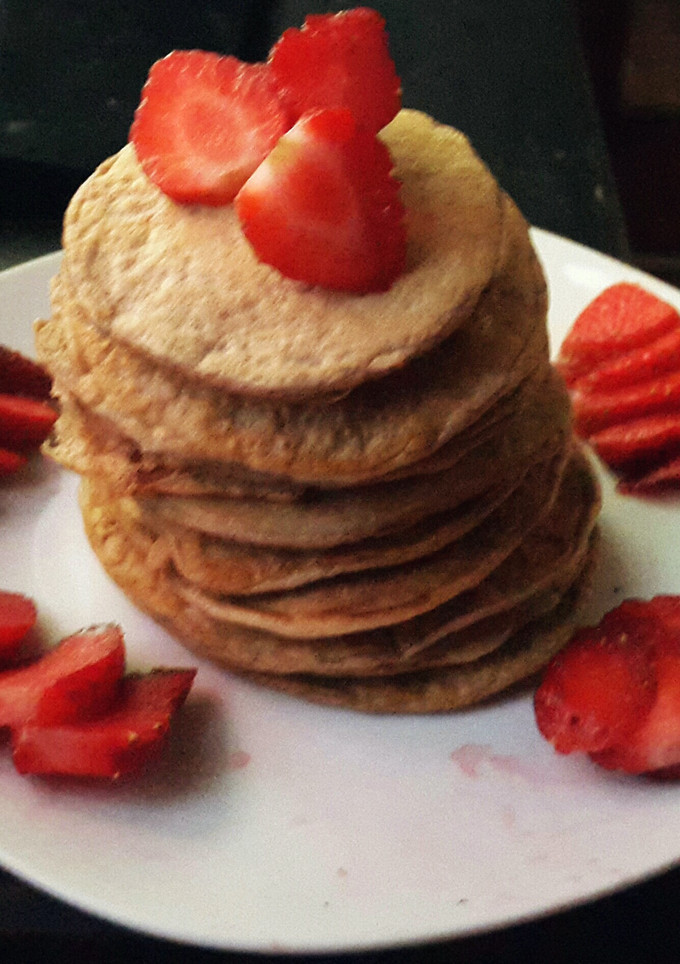 Una foto de Pancakes de proteína