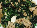 Daging Cah Kangkung