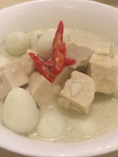 Foto resep Tahu Telur Masak Santan