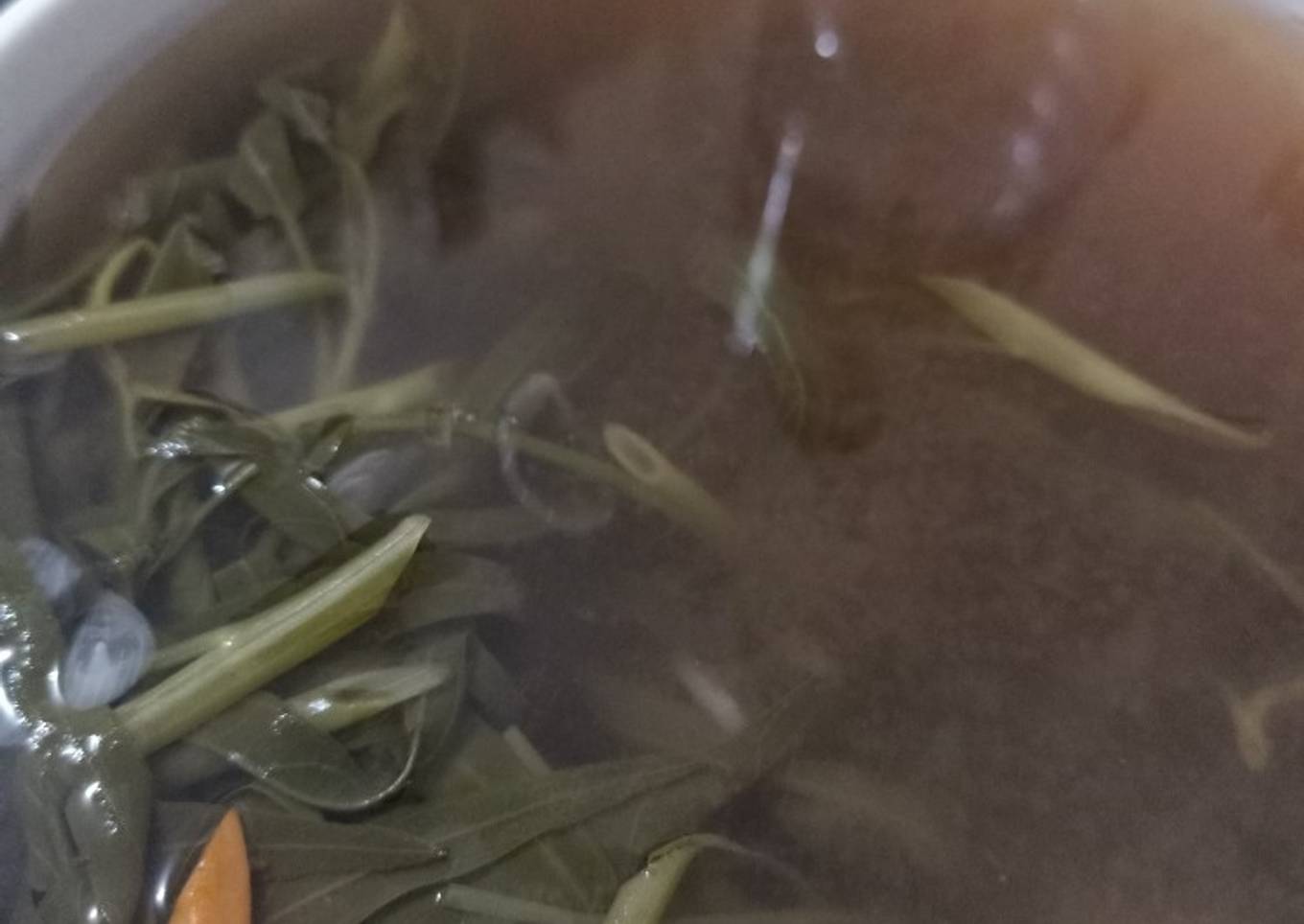 Sayuran asam sederhana