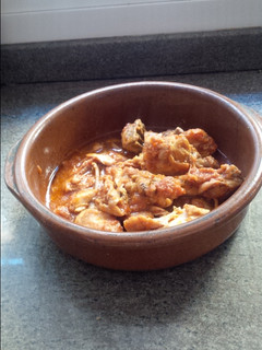 Una foto de Pollo a la olla