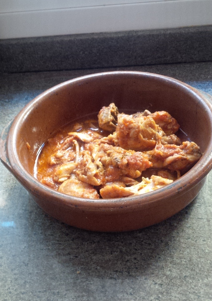 Una foto de Pollo a la olla