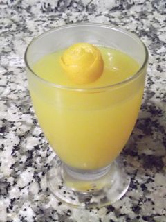 Una foto de Gelatina de naranja