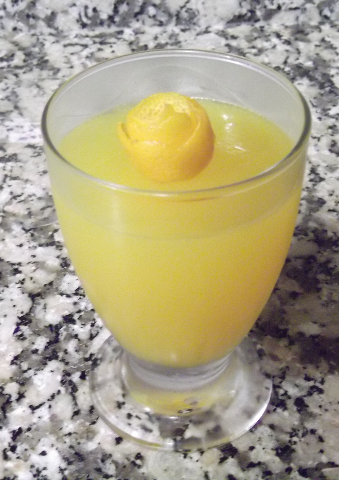 Una foto de Gelatina de naranja