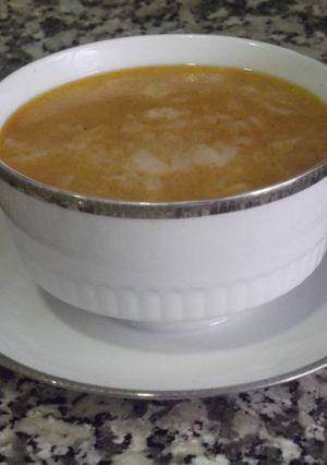 Una foto de Sopa de ajo