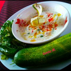 Pahadi kheere ka raita A picture of Pahadi kheere ka raita.