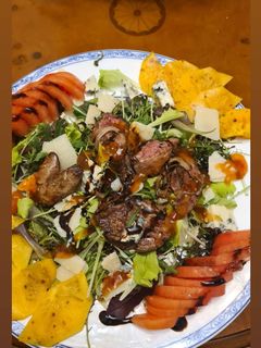 Фото Салат з печінкою.