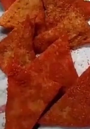 Una foto de Nachos caseros