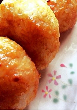 A picture of Sold-Out Miso Grilled Rice Balls (Yaki Onigiri).