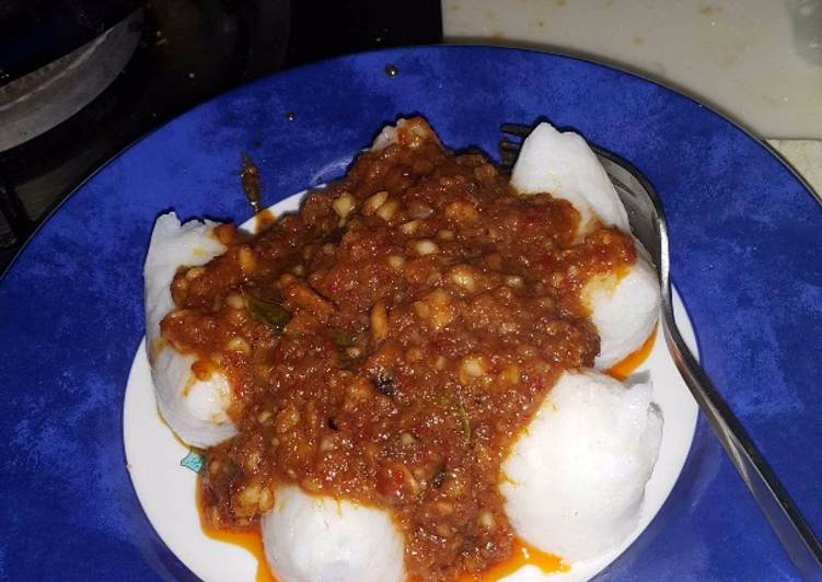 Kuah kacang ala melayu
