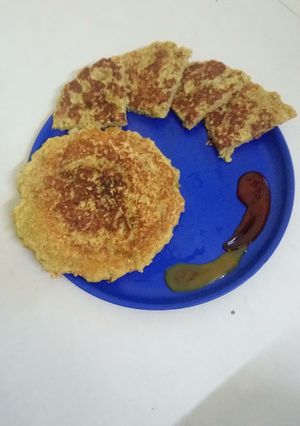 A picture of Potato chilli Pancake.