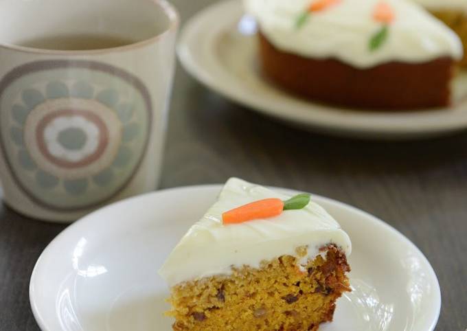 low fat carrot cake recipe main photo