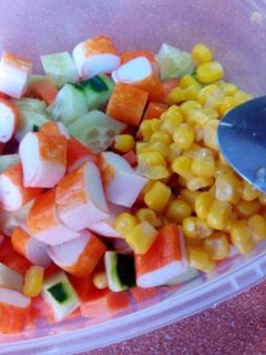 Una foto de Ensalada de pasta para tupper