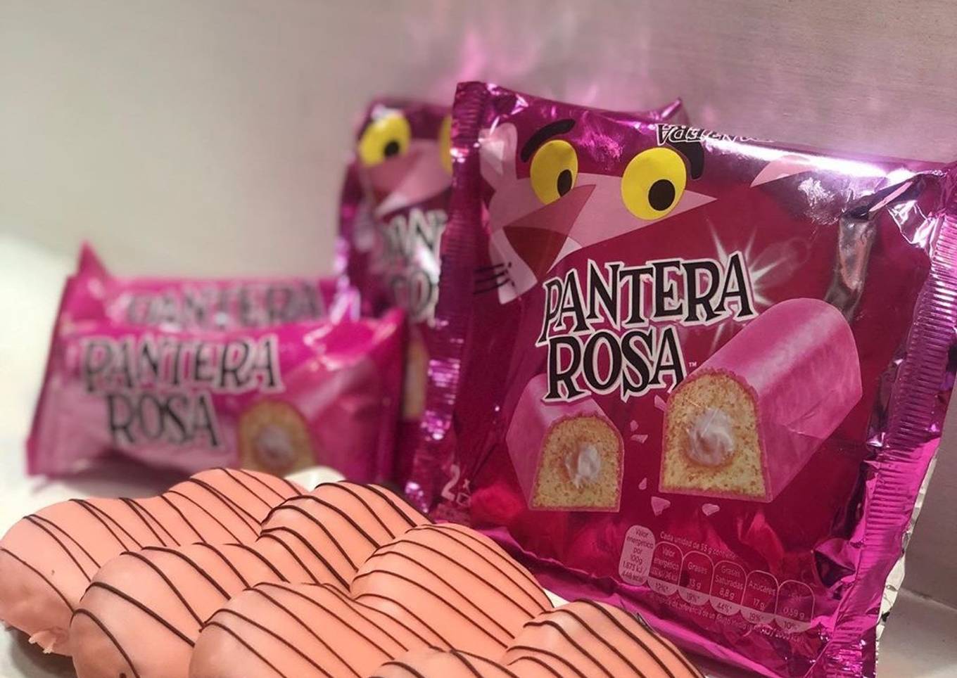 Palmeritas Pantera Rosa 💕