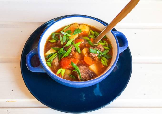 Венгерский суп-гуляш в скороварке