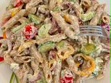 🥗Ελληνική Χωριάτικη Σαλάτα με Πένες Ολικής & Αλειφωτή Φέτα