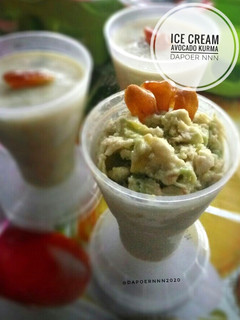 Foto resep Es Cream Avocado Kurma
