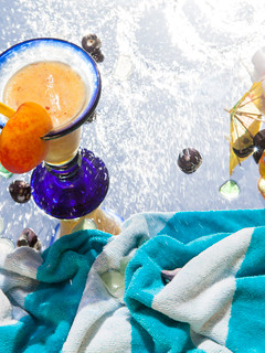 Una foto de Daiquiri de melocotón