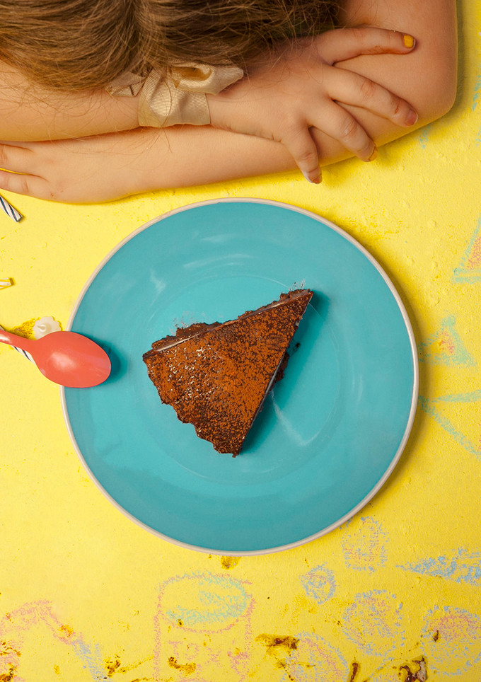 Una foto de Cheesecake de chocolate