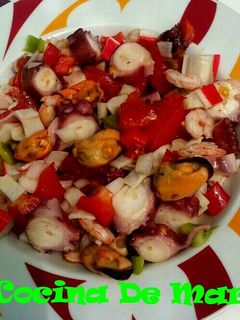 Una foto de Salpicón de marisco