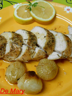 Una foto de Pechuga al horno