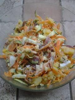 Une photo de Salade de pomme de terre à la japonaise
