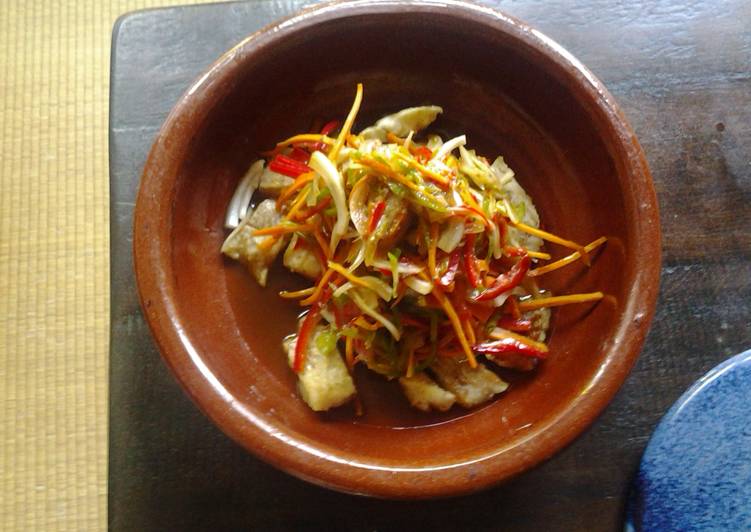 Comment a Preparer Ultime Namban-zuke (Légumes et poissons marinés à la sauce vinaigre)