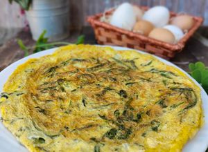 Foto di Frittata di stridoli (silene)