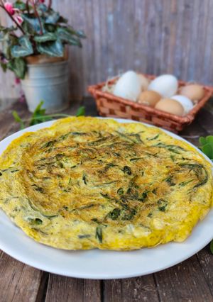 Foto di Frittata di stridoli (silene)