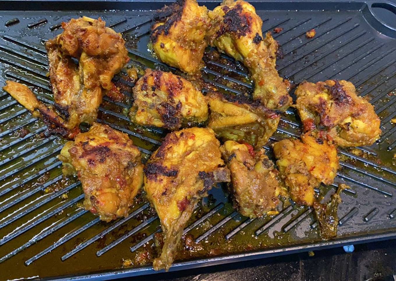 Ayam panggang padang teflon