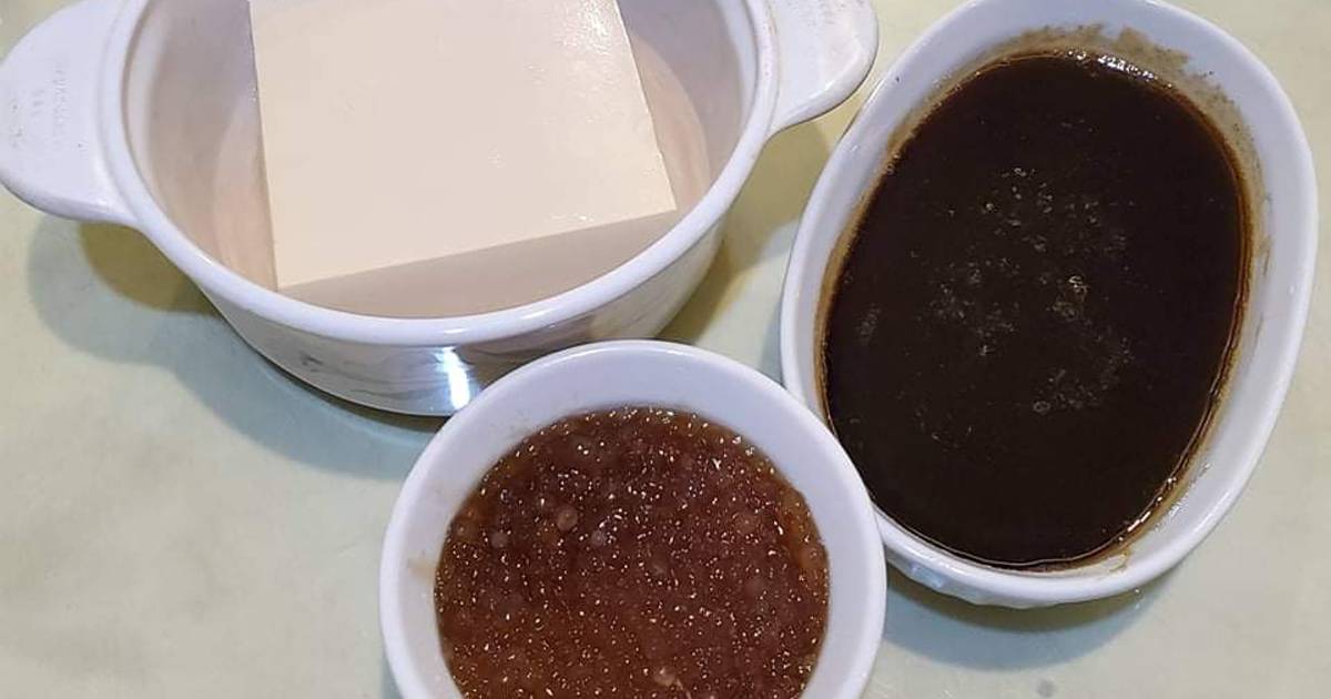 Silken Tofu with Tapioca & Sweetener Recipe by Fairjane Oh Lao Gaw