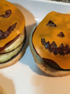 Una foto de Hamburguesa de Halloween
