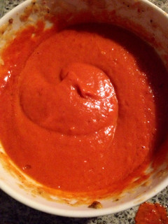 Una foto de Salsa de tomate y verduras