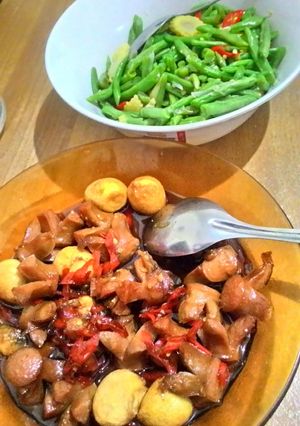 Foto resep Puyuh sosis saus tiram