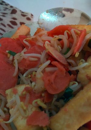 Foto resep tauge / toge tahu + sosis