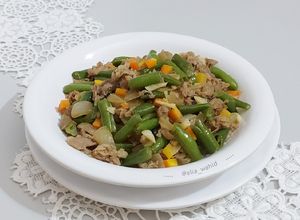Foto resep Buncis Tumis Sliced Beef