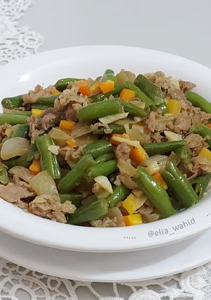 Foto resep Buncis Tumis Sliced Beef