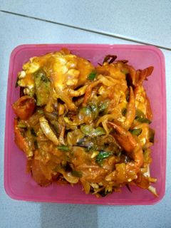 Foto resep kepiting saos padang hot👌