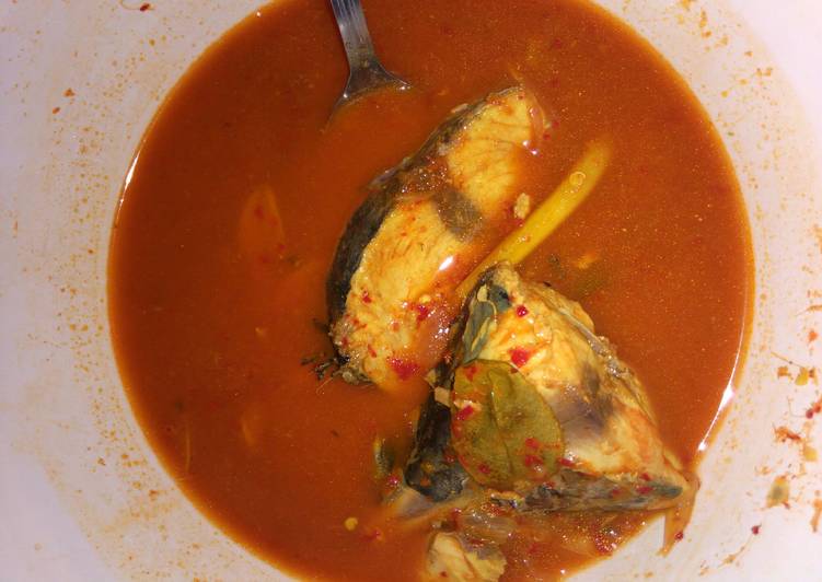 Cara buat asam padeh tuna Sederhana Untuk Jualan