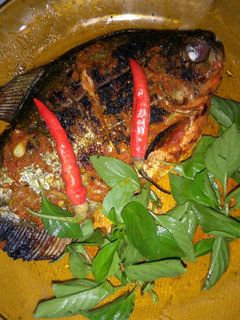 Foto resep bawal bakar pedas