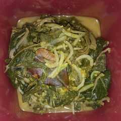 รูปของ gulai daun singkong teri medan👌