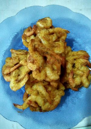 Foto resep udang tepung hot n praktis