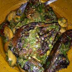 รูปของ ikan salai + jengkol cabe ijo