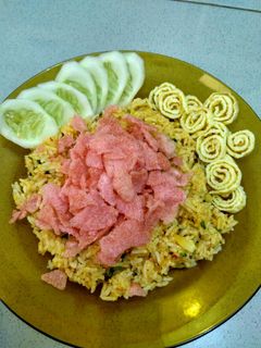 Foto resep nasi goreng manjaaa😁👌