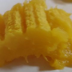 A picture of Roasted delicata squash.